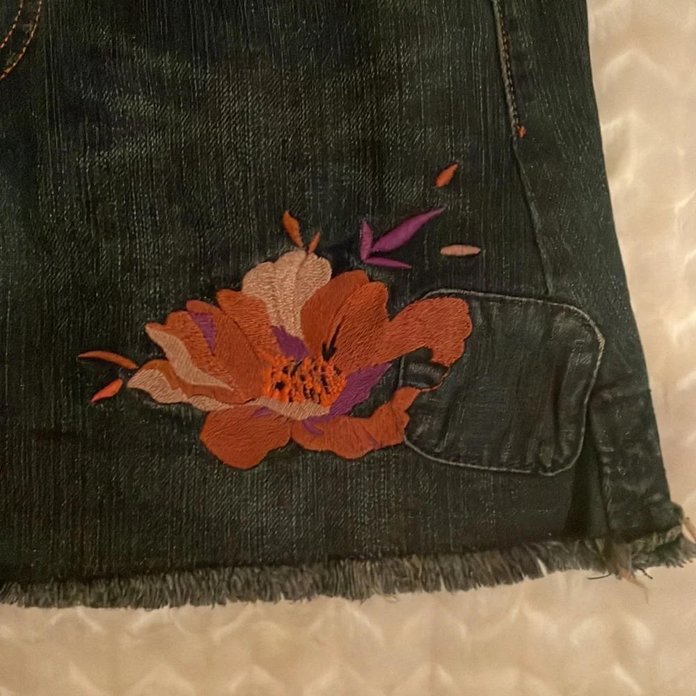 Levi Limited Edition Denim Mini Skirt - Picture 3 of 8
